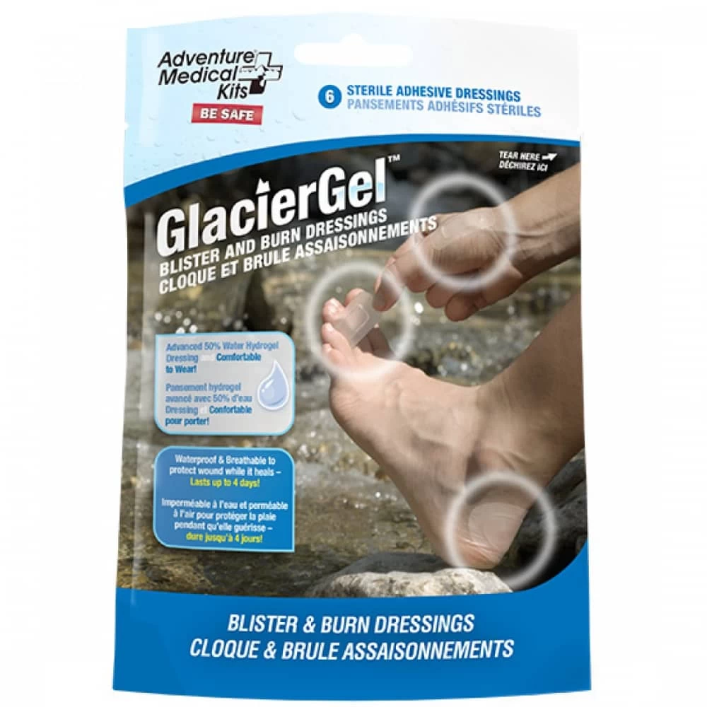 Adventure Medical Kits Glaciergel Blister And Burn Dressing. 1 Adventure Medical Kits Glaciergel Blister And Burn Dressing.