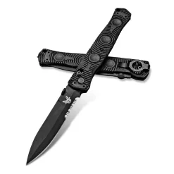 Benchmade SOCP Folder Knife. -We Bring Outdoor tactical gear shop to Life. BENCHMADE 391SBK BLACK 1 1