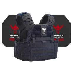 Shellback Tactical Banshee Elite 2.0 Active Shooter Kit With Level IV Model 4S17 Armor Plates. -We Bring Outdoor tactical gear shop to Life. BP4045 NAV 1500 1