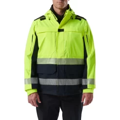 5.11 Tactical Men's Responder Hi-Vis Parka 2.0. -We Bring Outdoor tactical gear shop to Life. JA2778 DKNV 1500 2