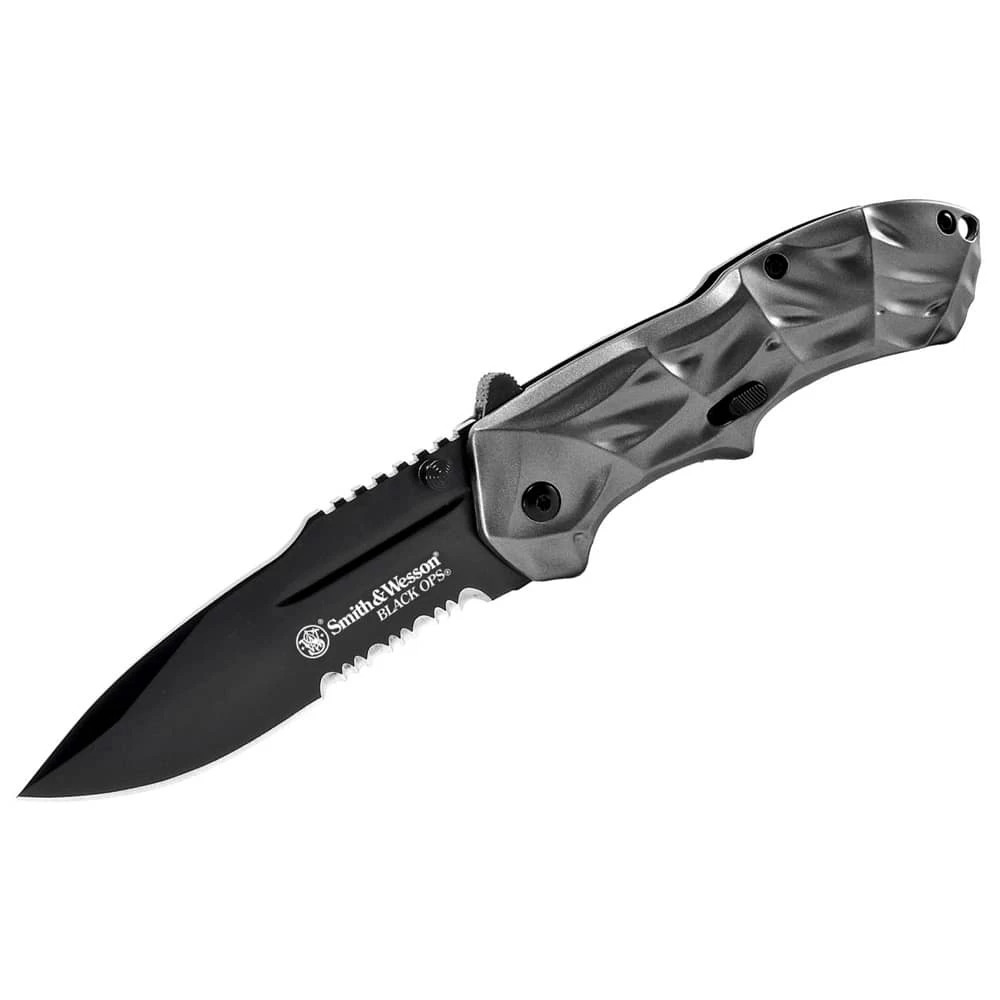 Smith & Wesson Black Ops Drop Point Knife. 1 Smith & Wesson Black Ops Drop Point Knife.