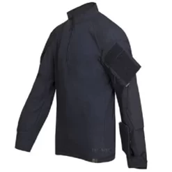 TRU-SPEC T.R.U. 1/4 Zip Combat Shirt Poly/Cotton Rip Stop. -We Bring Outdoor tactical gear shop to Life. SH102 MDNV 500 1