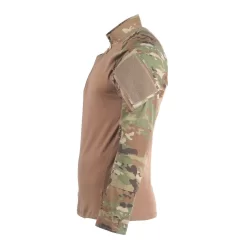 Tru-Spec 1/4 Zip Combat Shirt 50/50 NYCO Ripstop. -We Bring Outdoor tactical gear shop to Life. SH3180 OCP 1500 3