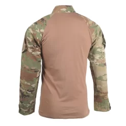 Tru-Spec 1/4 Zip Combat Shirt 50/50 NYCO Ripstop. -We Bring Outdoor tactical gear shop to Life. SH3180 OCP 1500 7
