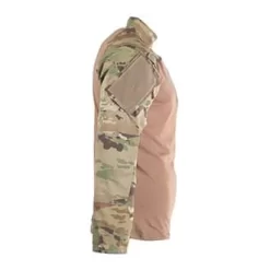 Tru-Spec 1/4 Zip Combat Shirt 50/50 NYCO Ripstop. -We Bring Outdoor tactical gear shop to Life. SH3180 OCP 330 2