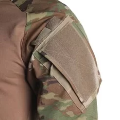 Tru-Spec 1/4 Zip Combat Shirt 50/50 NYCO Ripstop. -We Bring Outdoor tactical gear shop to Life. SH3180 OCP 330 4