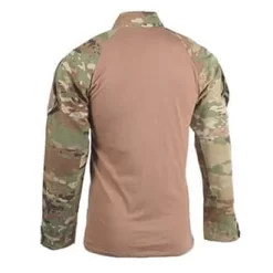 Tru-Spec 1/4 Zip Combat Shirt 50/50 NYCO Ripstop. -We Bring Outdoor tactical gear shop to Life. SH3180 OCP 330 7
