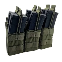 Shellback Tactical Triple Stacker Open Top M4 Mag Pouch. -We Bring Outdoor tactical gear shop to Life. SHELLBACKTACTICAL SBT 3300 RG RANGERGREEN 1 1