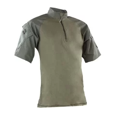 Tru-Spec Short Sleeve Poly Cotton Ripstop Combat Shirt. -We Bring Outdoor tactical gear shop to Life. SJ308 OD 1500 1 1