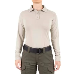 First Tactical Women's Long Sleeve Performance Polo. -We Bring Outdoor tactical gear shop to Life. SW2340 STN 1500 1