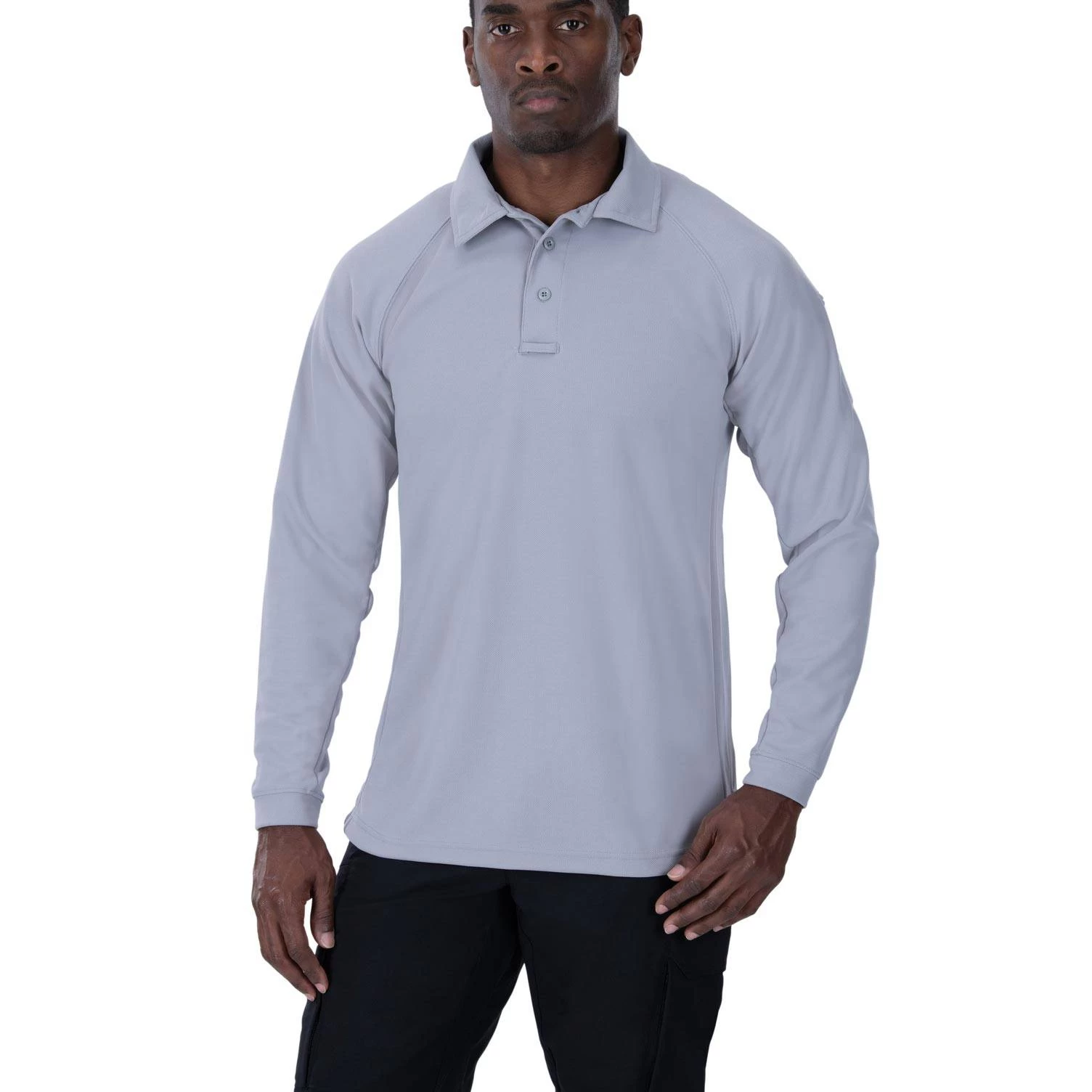 Vertx Coldblack Long Sleeve Polo. 4 Vertx Coldblack Long Sleeve Polo. - Image 4