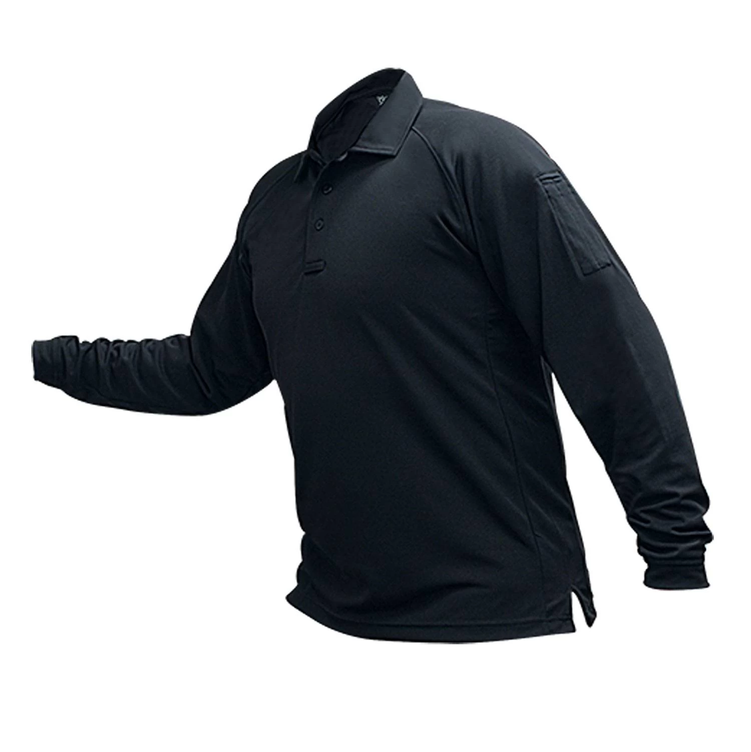 Vertx Coldblack Long Sleeve Polo. 5 Vertx Coldblack Long Sleeve Polo. - Image 5