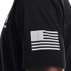 Under Armour Men's Freedom Flag T-Shirt. -We Bring Outdoor tactical gear shop to Life. TS2277 BLK WHT 1500 5