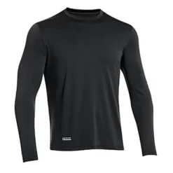 Under Armour Tactical Tech Long Sleeve T-Shirt. -We Bring Outdoor tactical gear shop to Life. TS862 BLK 330 1