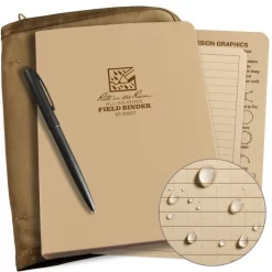 Rite In The Rain Tactical Ring Binder Kit. 14 Rite In The Rain Tactical Ring Binder Kit. -We Bring Outdoor tactical gear shop to Life. USPT BK1032 TAN 1500 1 1