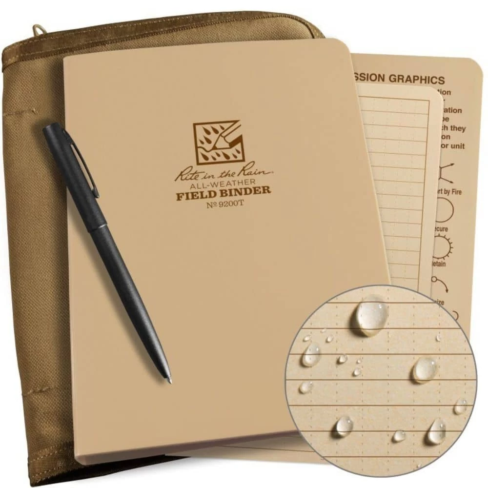 Rite In The Rain Tactical Ring Binder Kit. 2 Rite In The Rain Tactical Ring Binder Kit. - Image 2