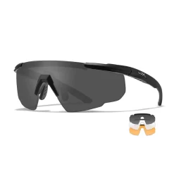Wiley X Saber Advanced 3 Lens Sunglasses System.