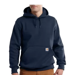 Carhartt Rain Defender Paxton Hooded Heavyweight Sweatshirt. -We Bring Outdoor tactical gear shop to Life. USPT JK486 NAV 1500 1