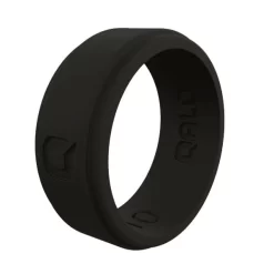 QALO Mens Step Edge Silicone Ring. -We Bring Outdoor tactical gear shop to Life. USPT JW1327 BLK 1500 4