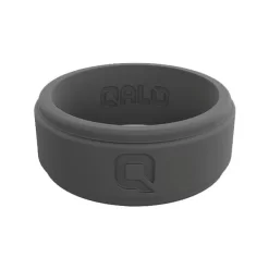 QALO Mens Step Edge Silicone Ring. -We Bring Outdoor tactical gear shop to Life. USPT JW1327 CHAR 1500 5 1