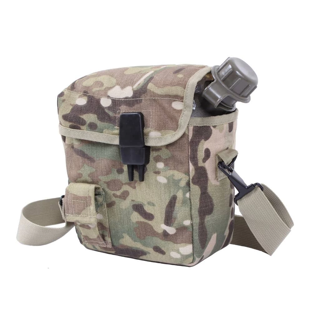 Rothco MOLLE 2 QT Bladder Canteen Cover. 1 Rothco MOLLE 2 QT Bladder Canteen Cover.