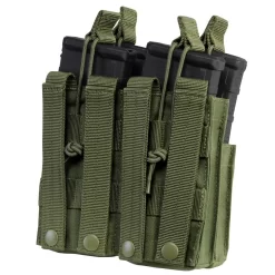 Condor Double Stacker M4 Mag Pouch. -We Bring Outdoor tactical gear shop to Life. USPT NY698 OD 1500 2