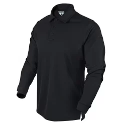 Condor Long Sleeve Performance Polo. -We Bring Outdoor tactical gear shop to Life. USPT SH3811 BLK 1500 1