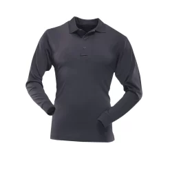 Tru-Spec 24-7 Series Long Sleeve Performance Polo. -We Bring Outdoor tactical gear shop to Life. USPT ST278 NAV 1500 1 1