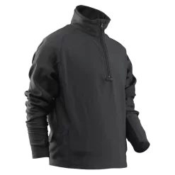 Tru-Spec 24-7 Series 1/4 Zip Grid Fleece Pullover. -We Bring Outdoor tactical gear shop to Life. USPT ST643 BLK 1500 1