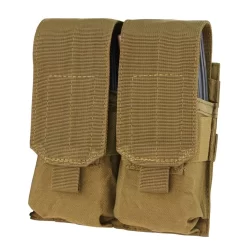Condor Double M4 Mag Pouch. -We Bring Outdoor tactical gear shop to Life. USPT TP879 COYB 1500 1