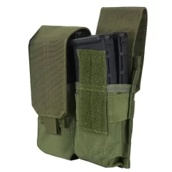 Condor Double M4 Mag Pouch. -We Bring Outdoor tactical gear shop to Life. USPT TP879 OD 1500 2