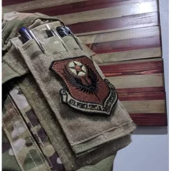 Camo MultiCam Pen Holder Patch. -We Bring Outdoor tactical gear shop to Life. USPT UA1788 1500 5