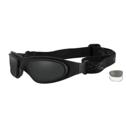 Wiley X SG-1 Alternative Fit Tactical Goggles. -We Bring Outdoor tactical gear shop to Life. WILEYX SG 1M WX MATTEBLACK SMOKECLEAR 1 1
